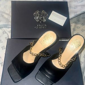 Stunning Vince Camuto backless heels